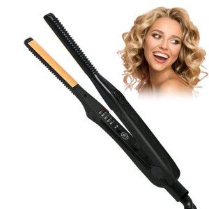 Hair Curling Iron Professional Mini Hair Straightener Curler